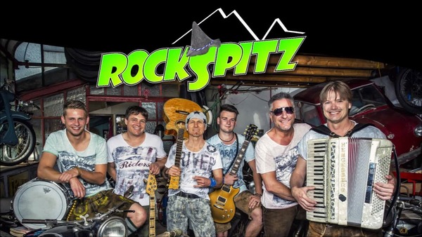 Party Flyer: Rockspitz - Alpenrockparty in Strass (NU) am 07.07.2018 in Nersingen
